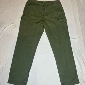 Le Lis Olive Green Cargo Pants